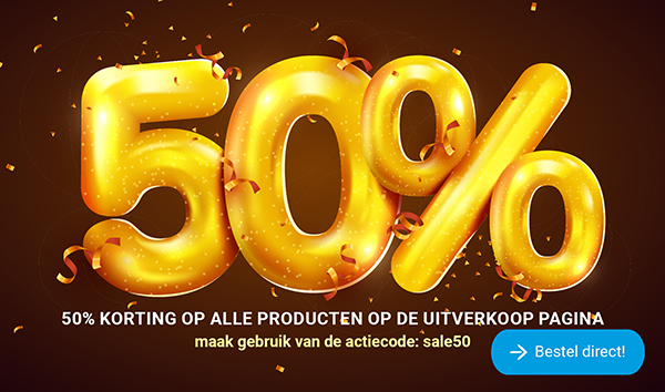 SALE: nu nog meer producten toegevoegd!